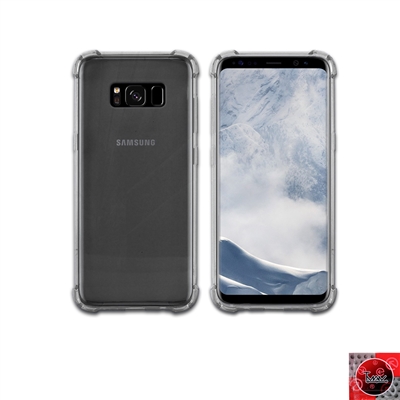 For Samsung Galaxy S8 Plus Crystal Clear Smoke TPU Case