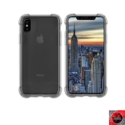 iPhone X Crystal Clear Smoke TPU Case