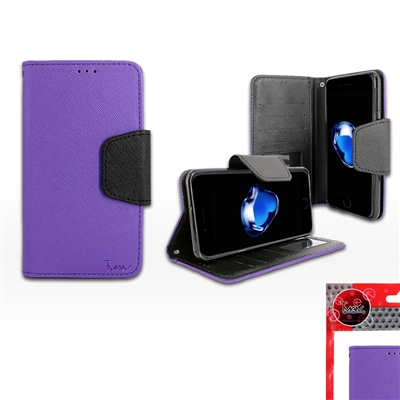 Apple iPhone 7 WALLET CASE WC01 PURPLE